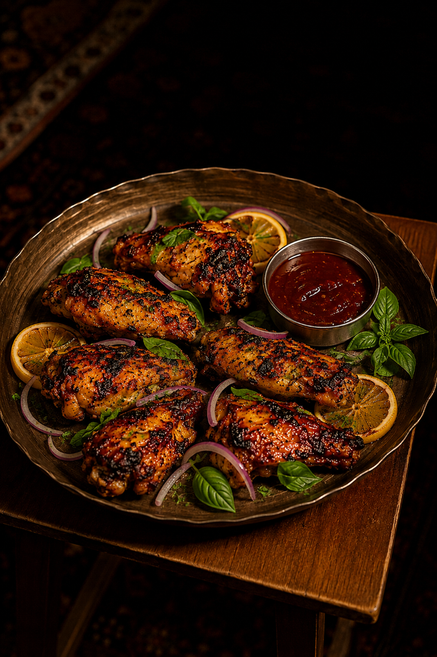 Chicken Wings (کباب بال مرغ).