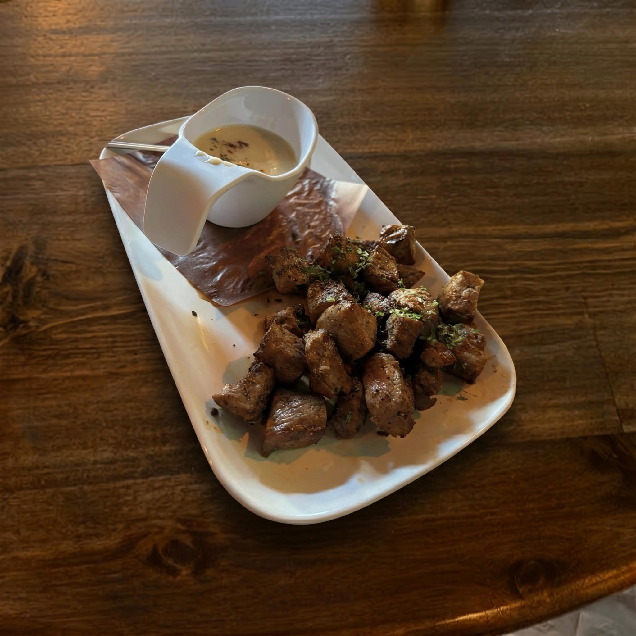 Steak Bites.