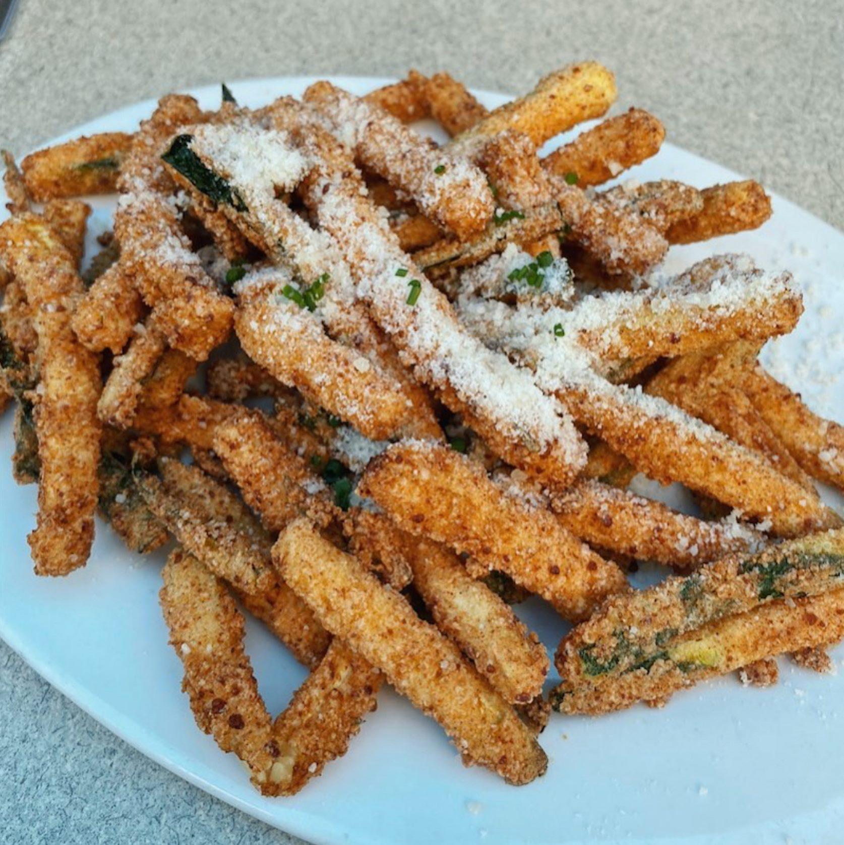 ZUCCHINI FRIES.