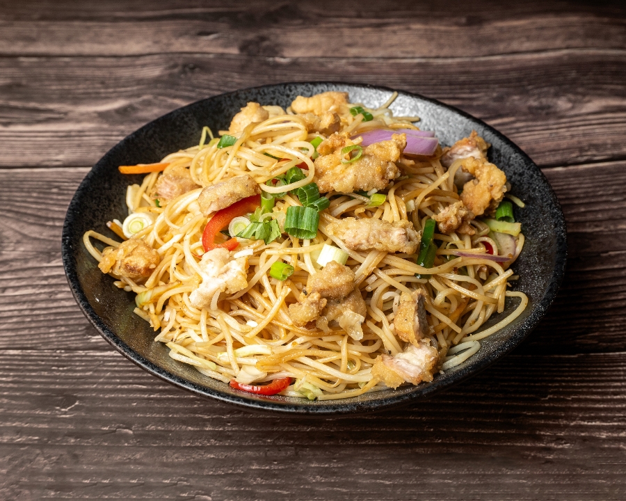 Chicken Hakka Noodles.