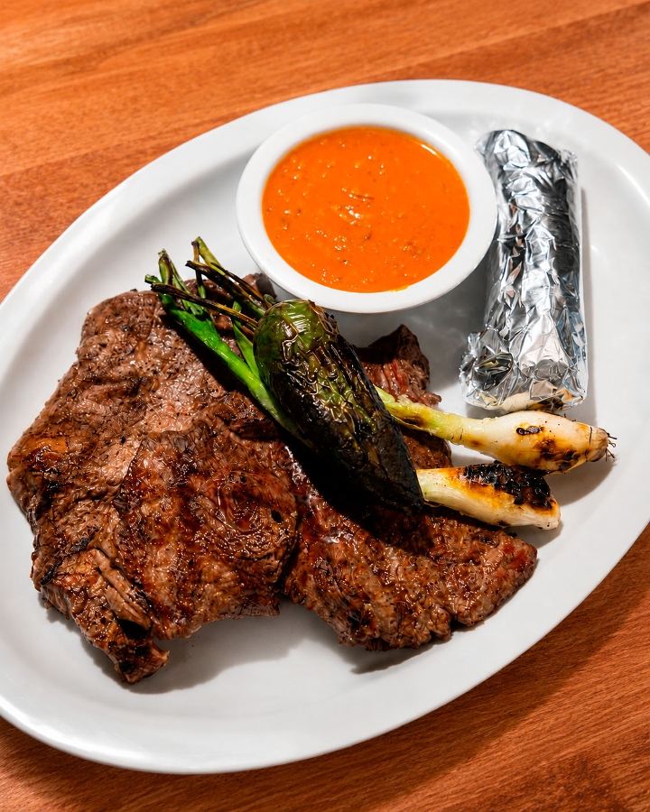Carne Asada Plate.