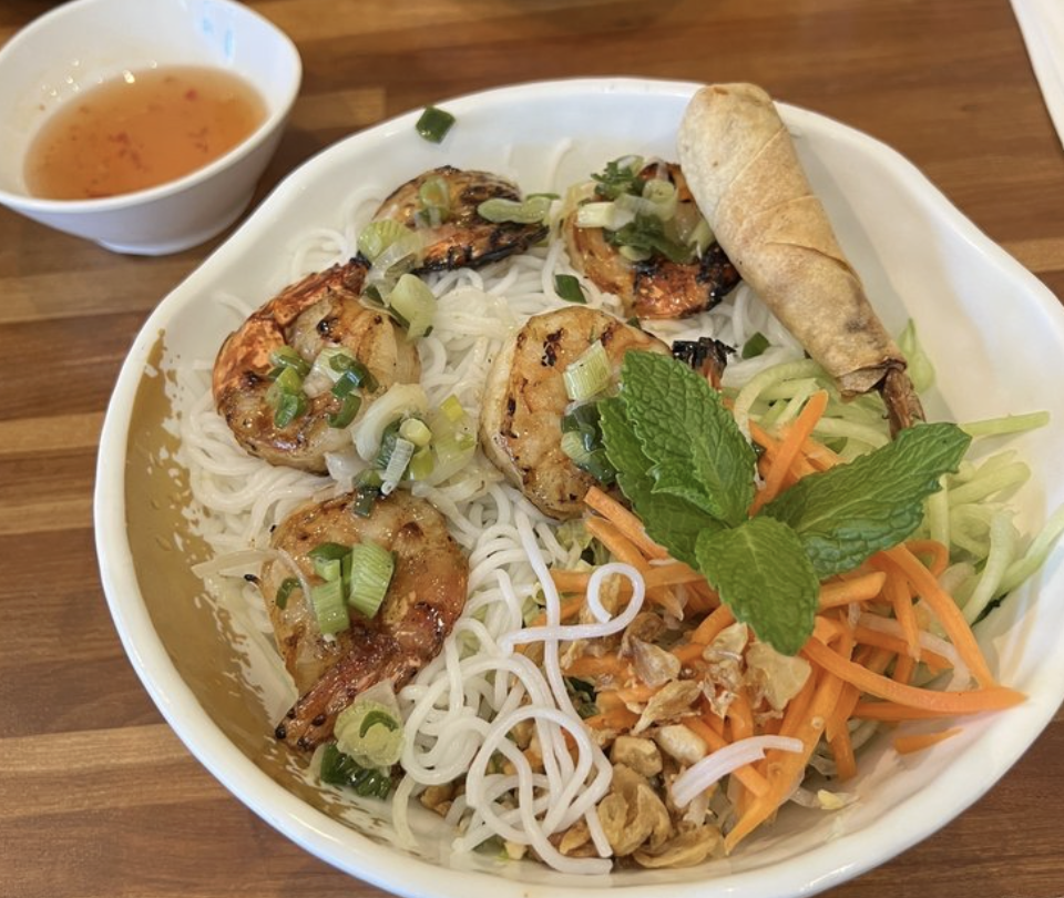 Grilled Shrimp Vermicelli.