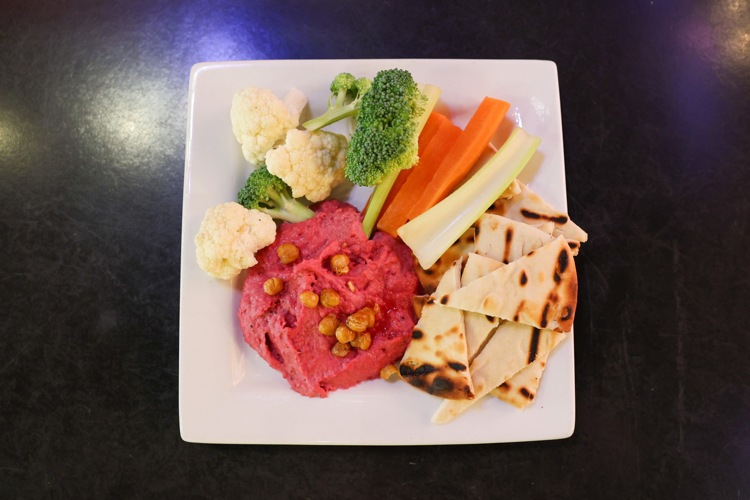 Roasted Beet Hummus.