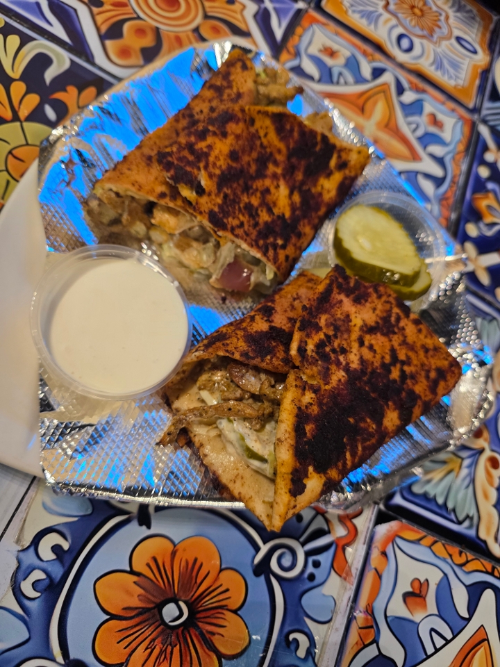 Viral Crispy Shawarma.