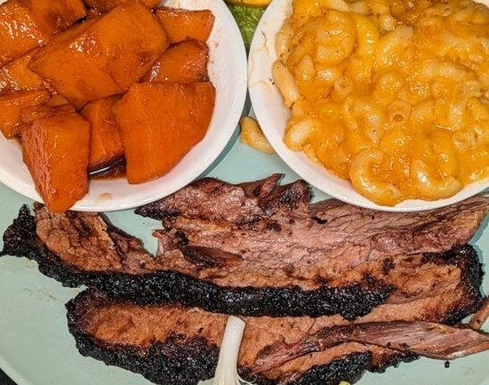 Beef Brisket Dinner.