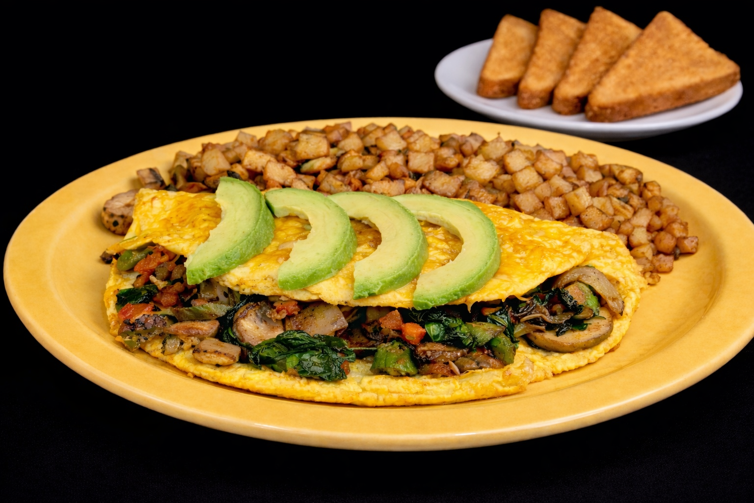 Veggie Omelette.