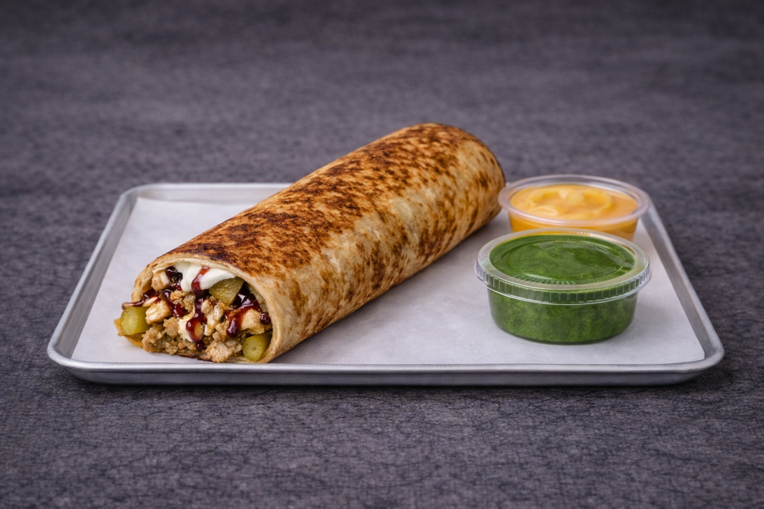 Classic Shawarma Wrap.