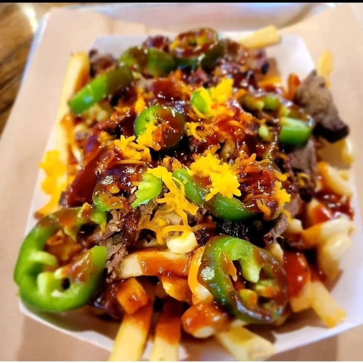 Bossed Up Fries- BRISKET.