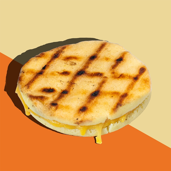 Cheezy Arepa.