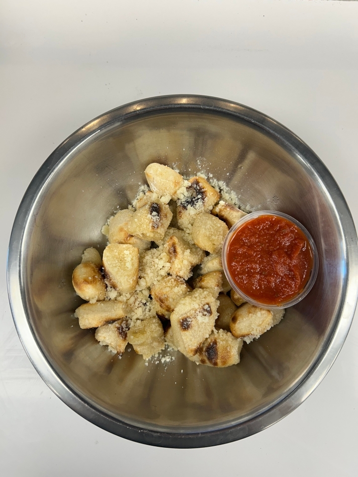 Dough bites.