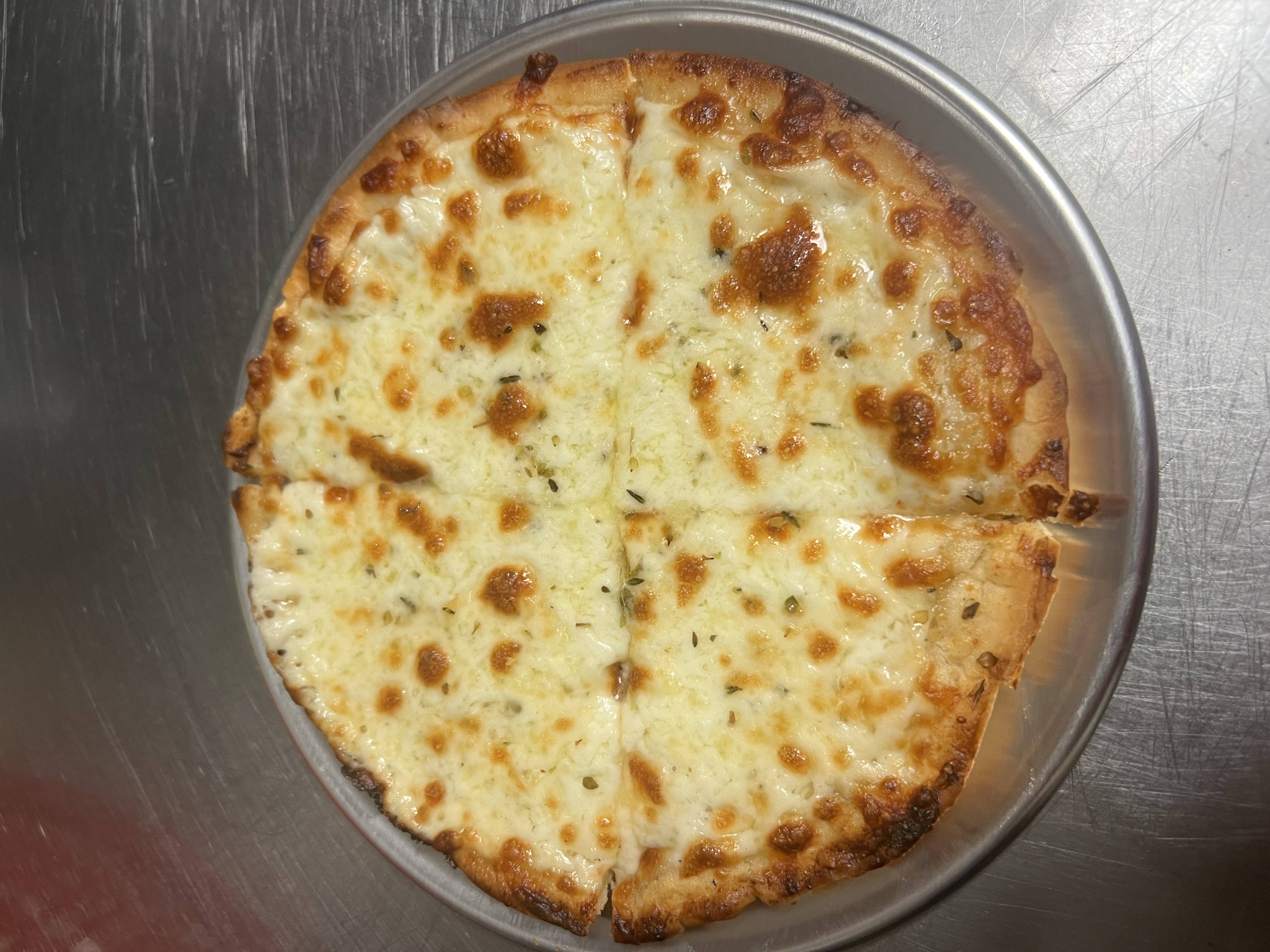 Small Chicken Alfredo.