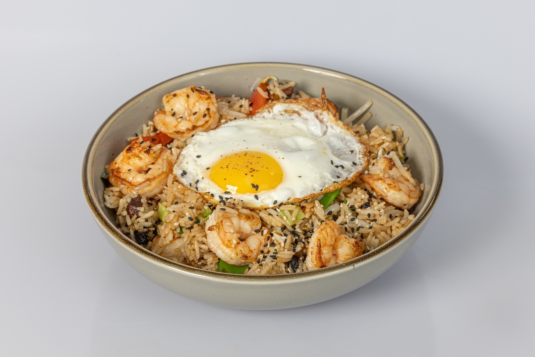 Chaufa Shrimp.