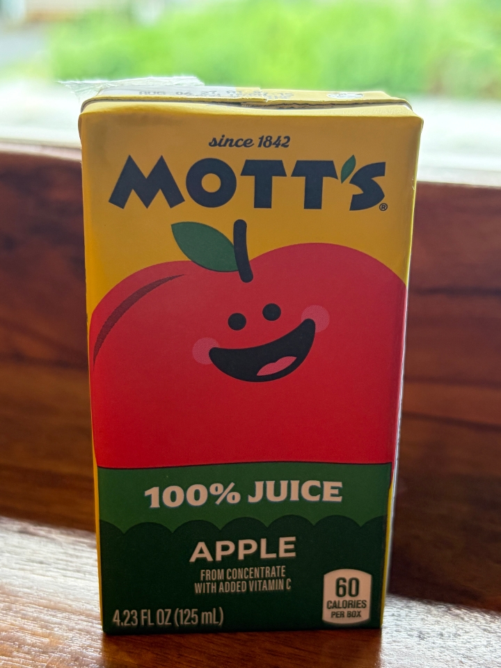 Motts Juice Box.