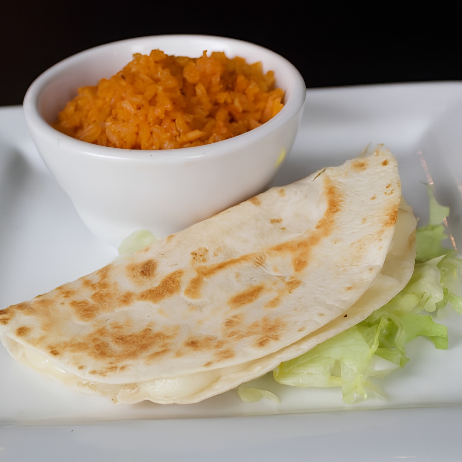 Kids Cheese Quesadilla.