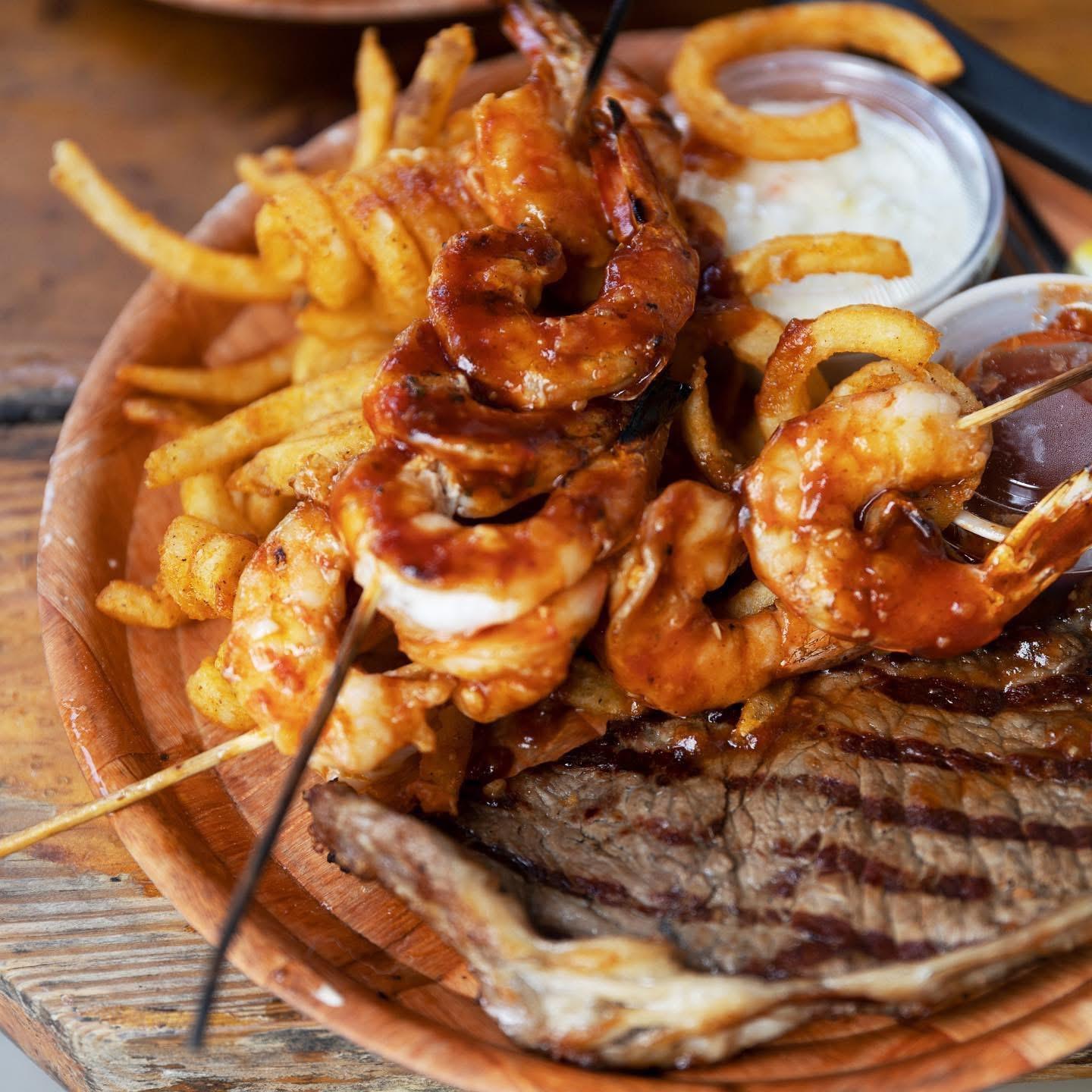 Surf & Surf w/ Shrimp.