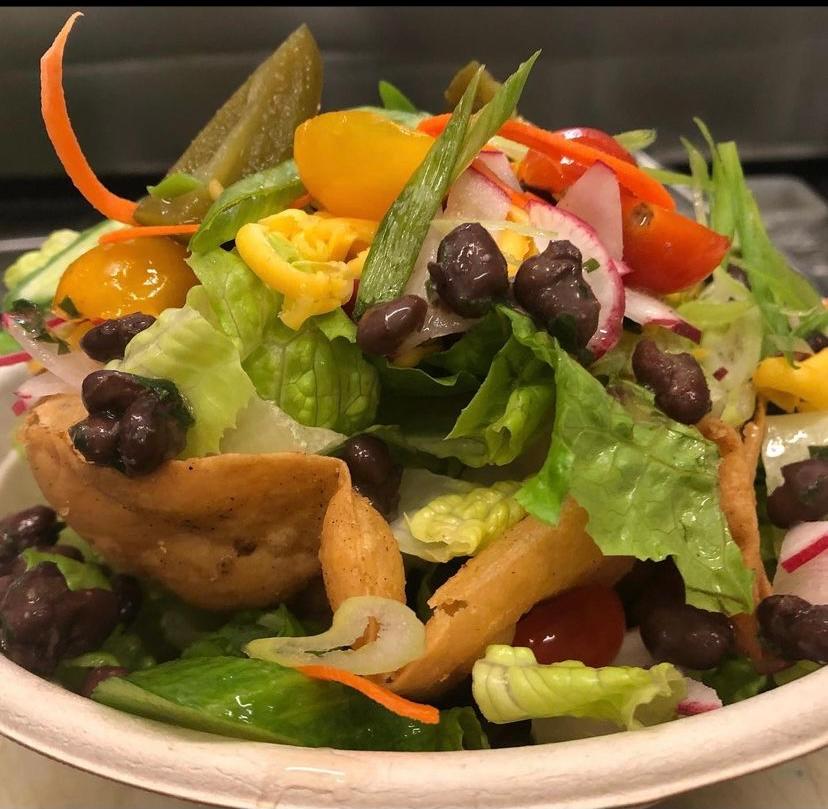Super Taco Salad: RANCH L, Fire S.