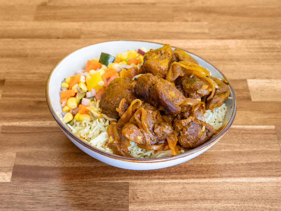 Chicken Curry Bowl.