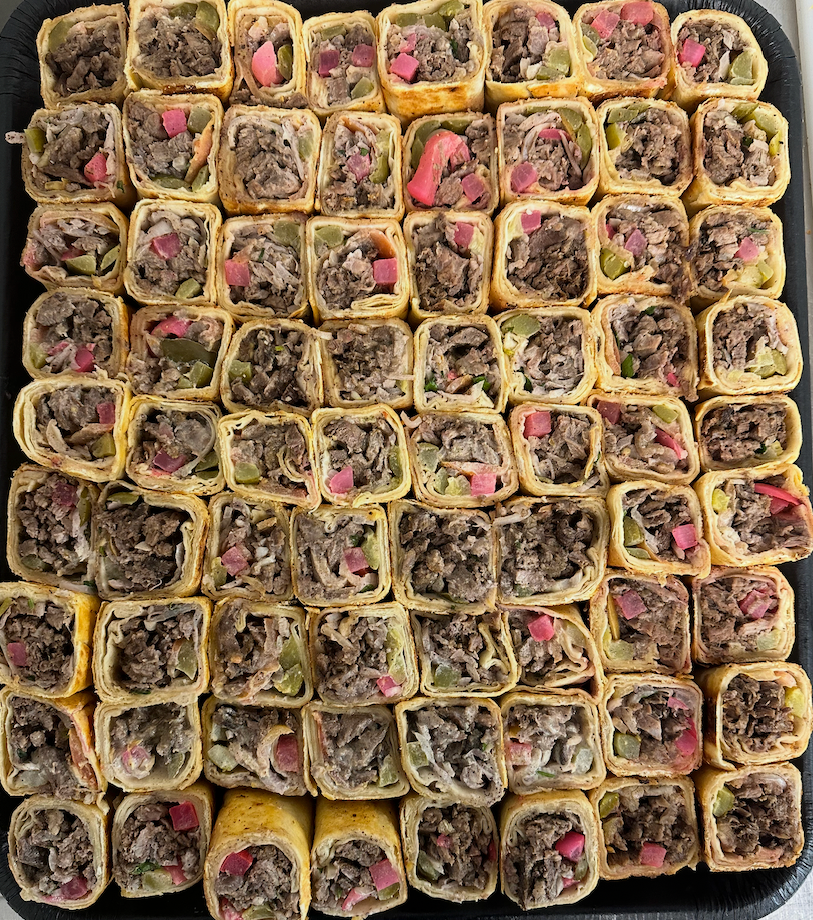 Full Tray Beef Shawarma (Feeds 12-14 People).