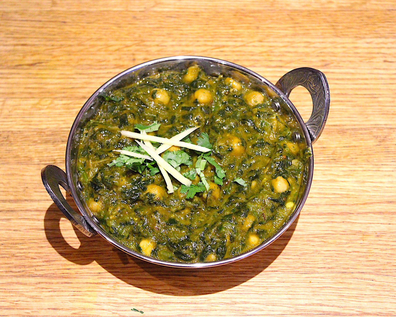 Chana Saag.