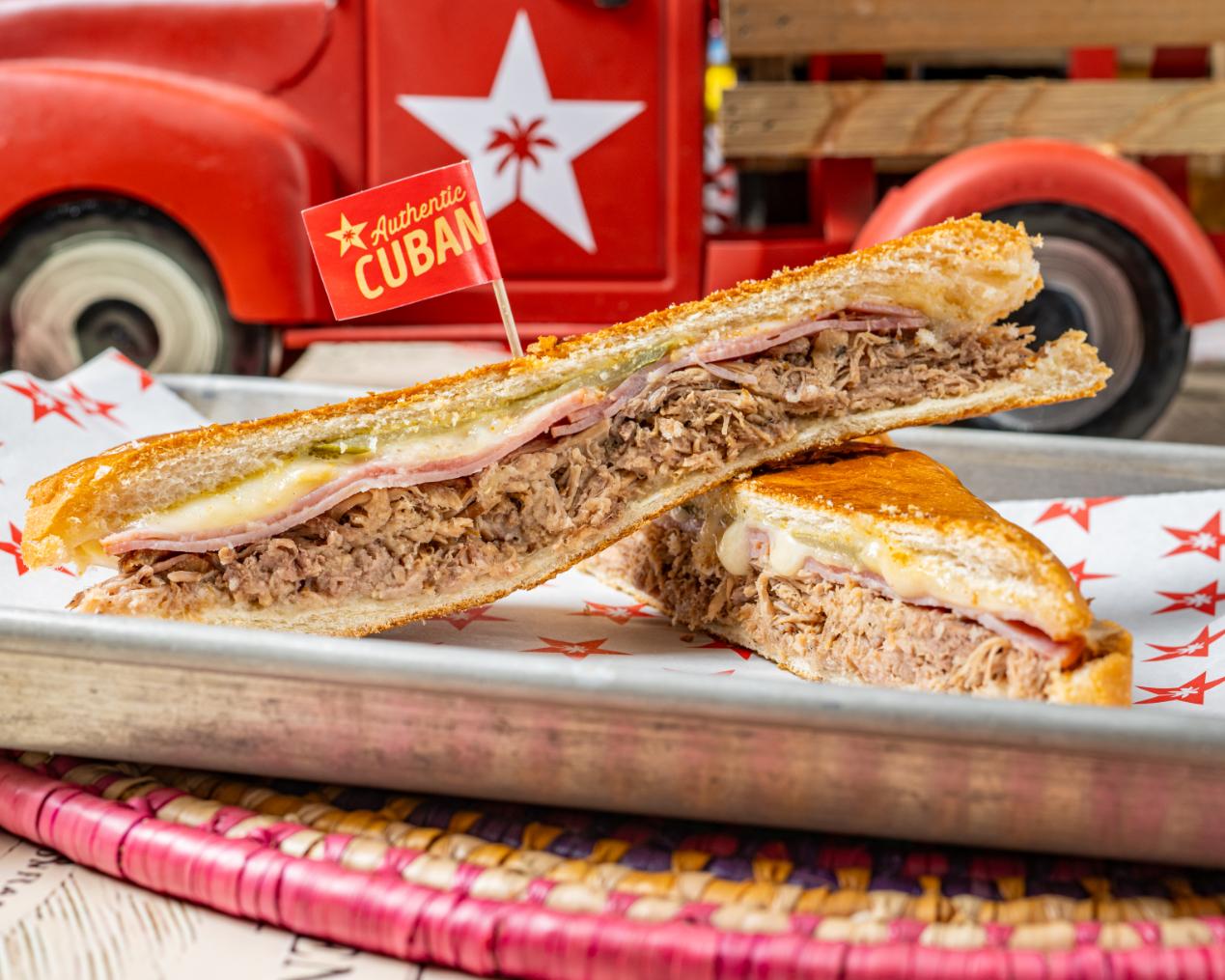 WHOLE CUBAN SANDWICH.