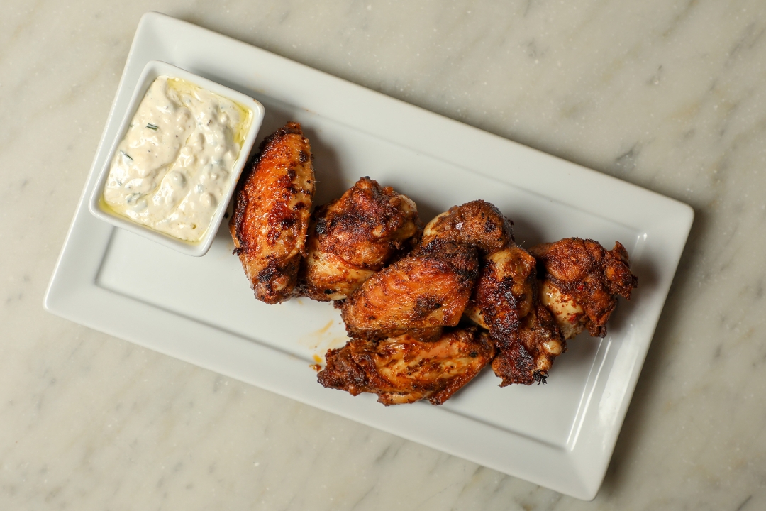 Wood Roasted Wings.