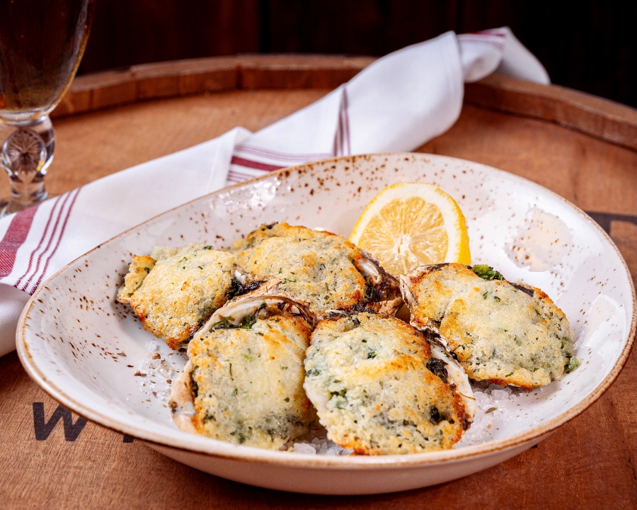Oysters Rockefeller.