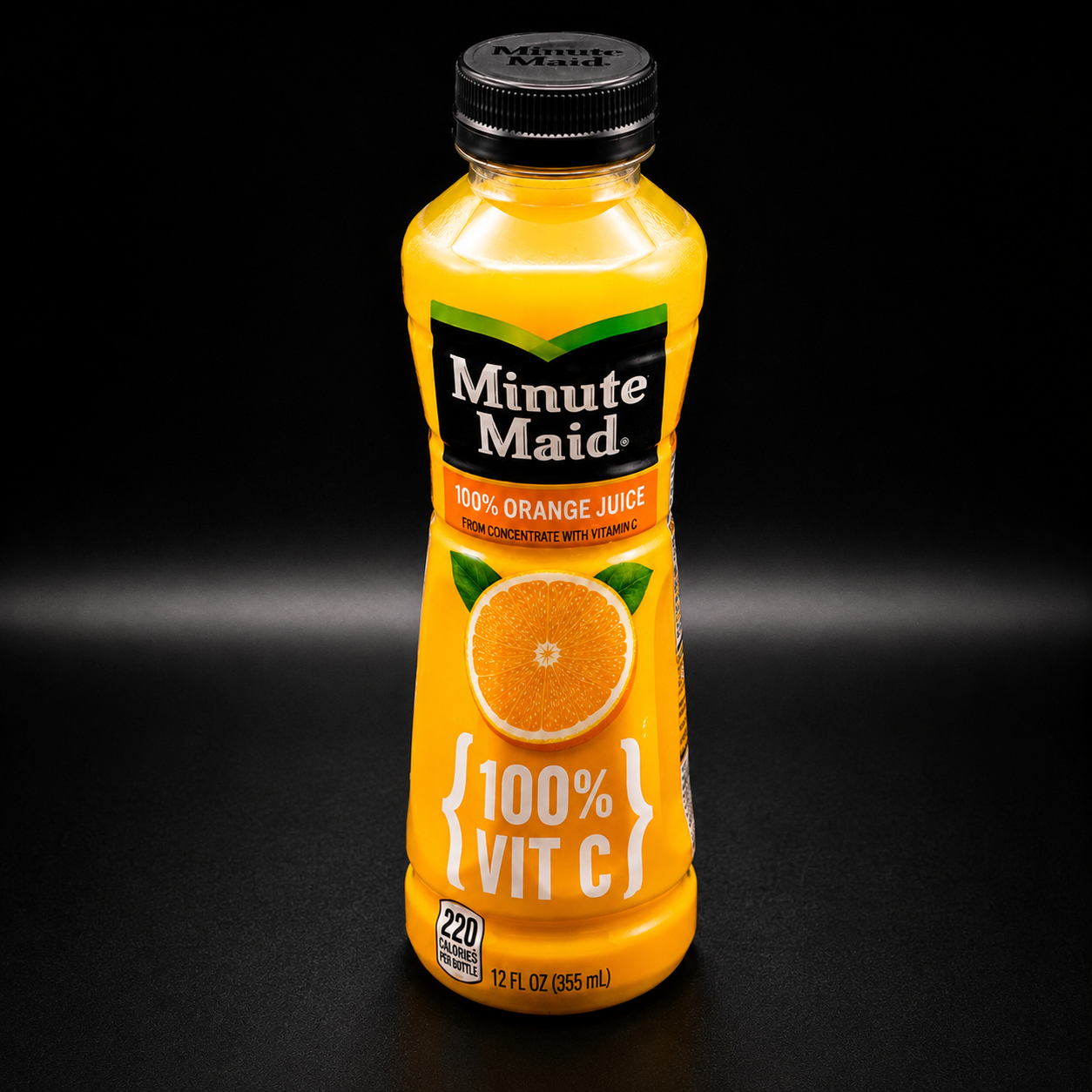 Minute Maid 100% Orange Juice.