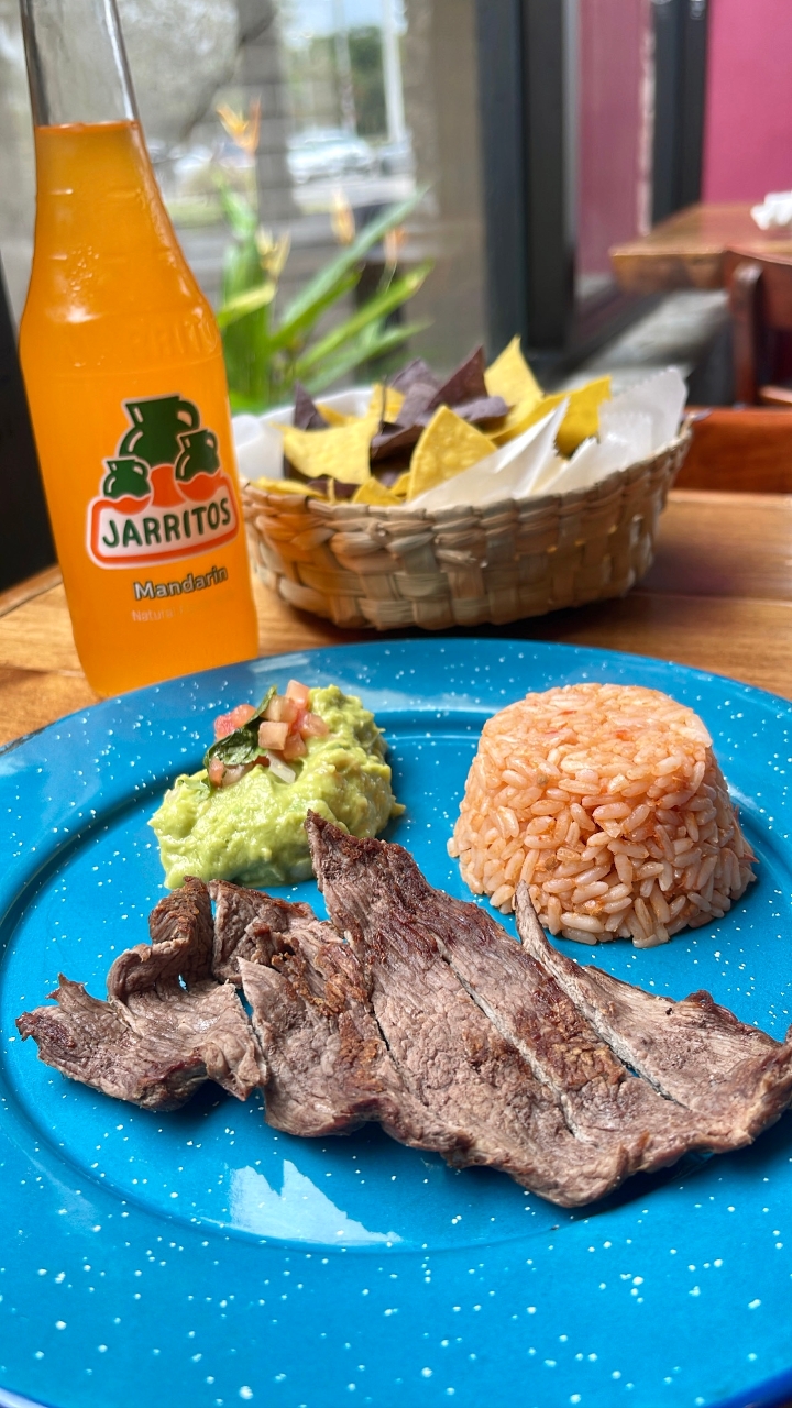 Carne Asada (Steak) Strips for Kids.