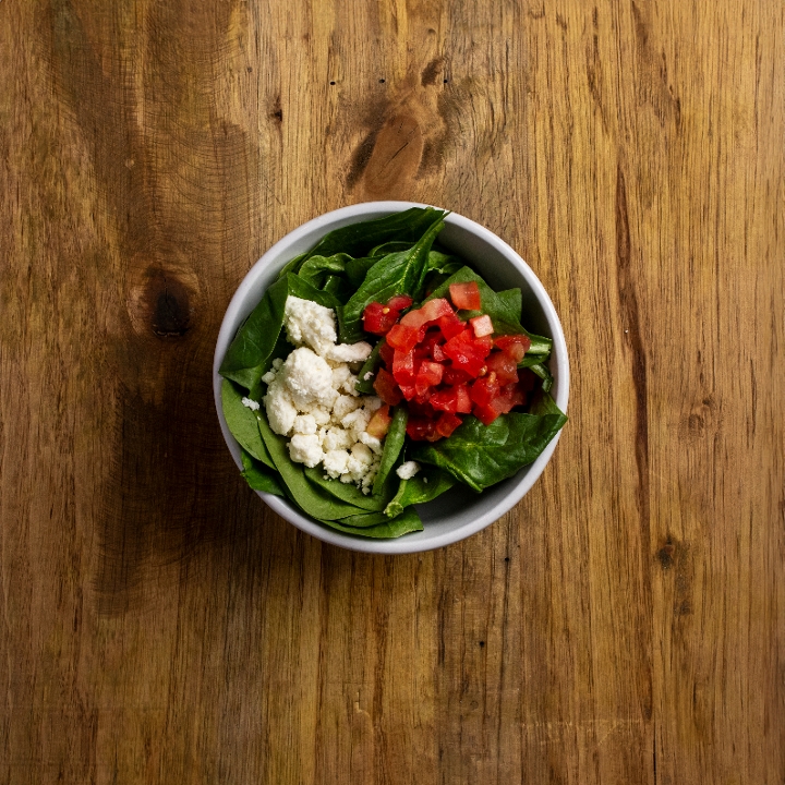 Spinach & Feta salad.