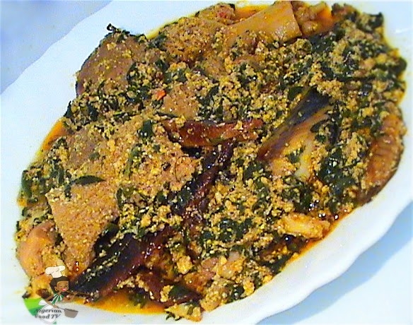 EGUSI (W/SPINACH).