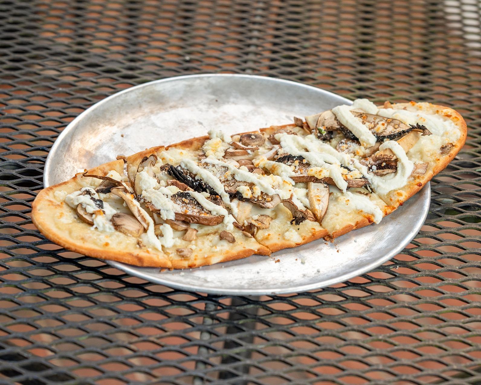 Mushroom Flatbread.
