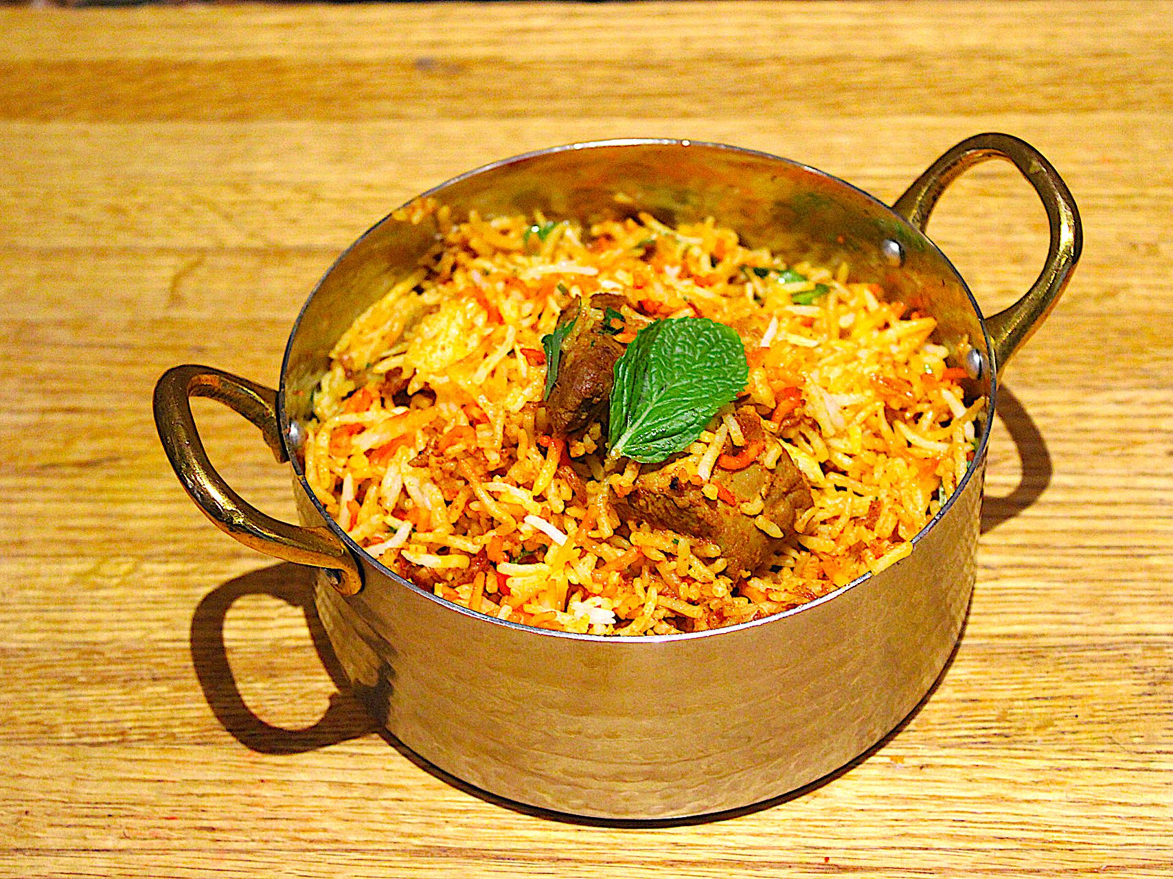 Lamb Biryani.