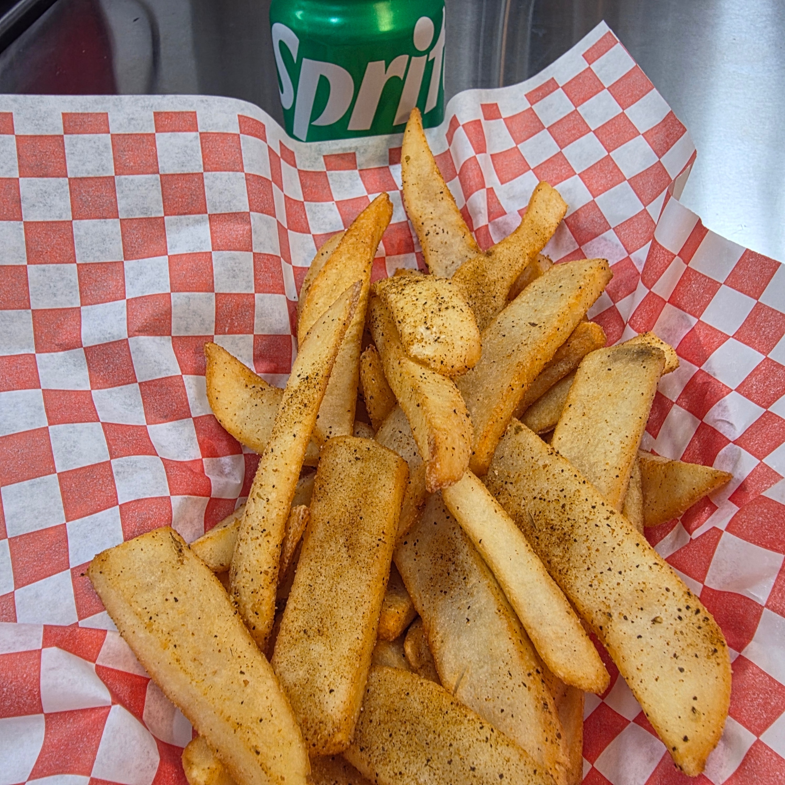 Golden French Fries.