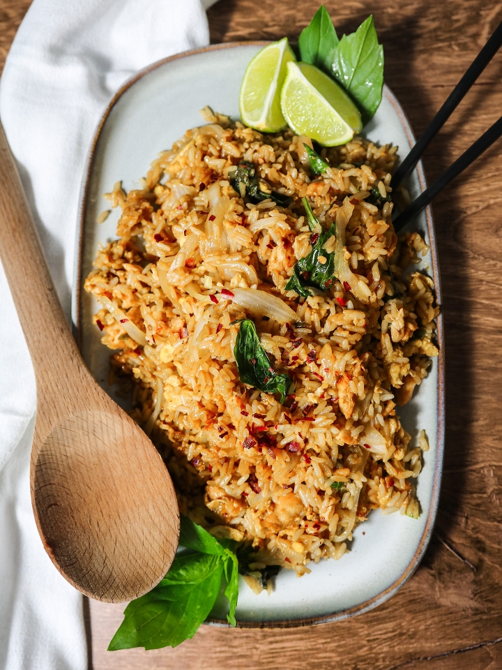 Thai Basil Fried Rice.