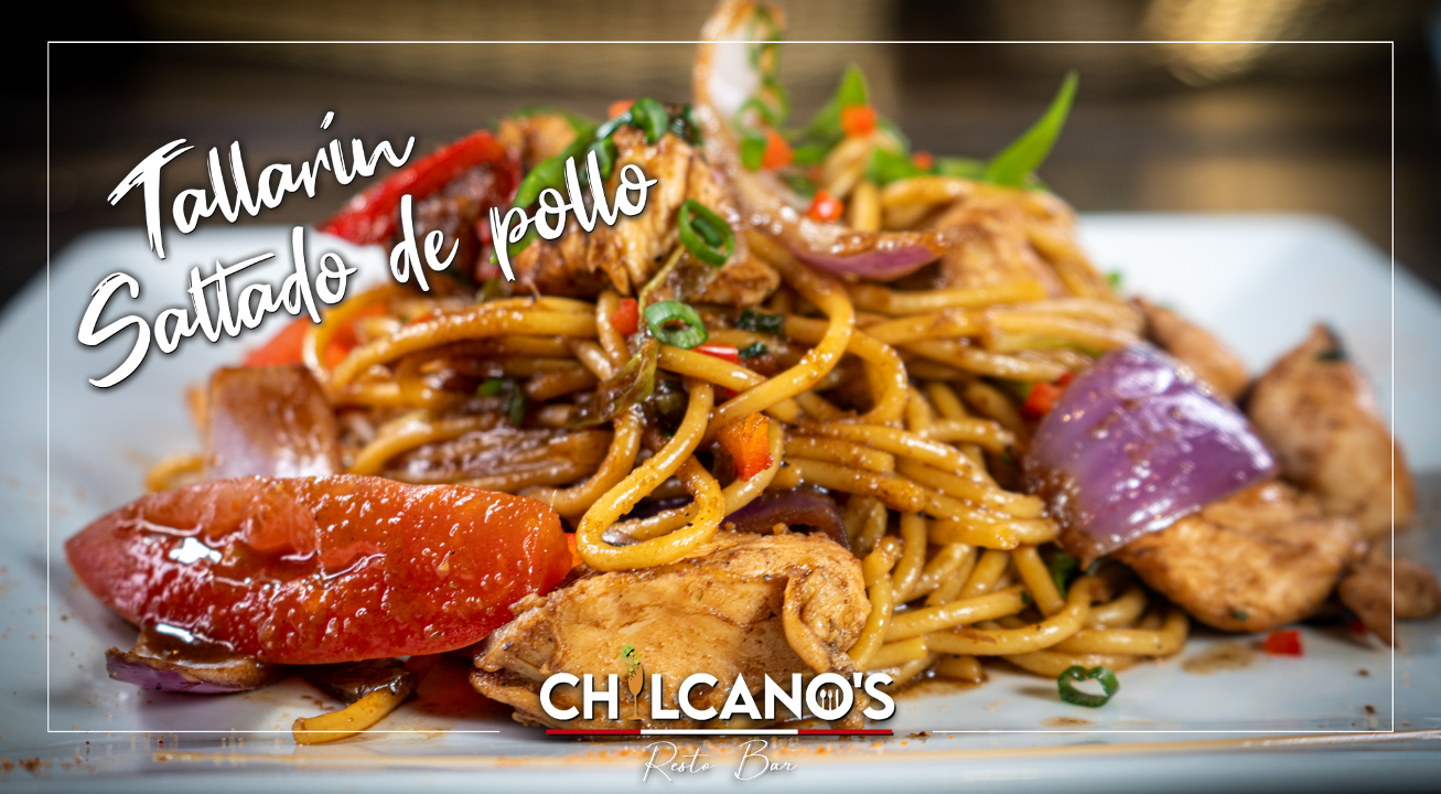 Tallarin Saltado Pollo.