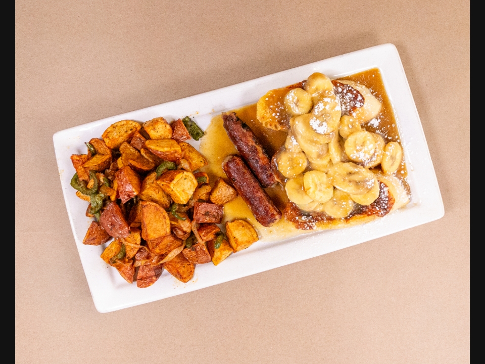 Bananas Foster French Toast.