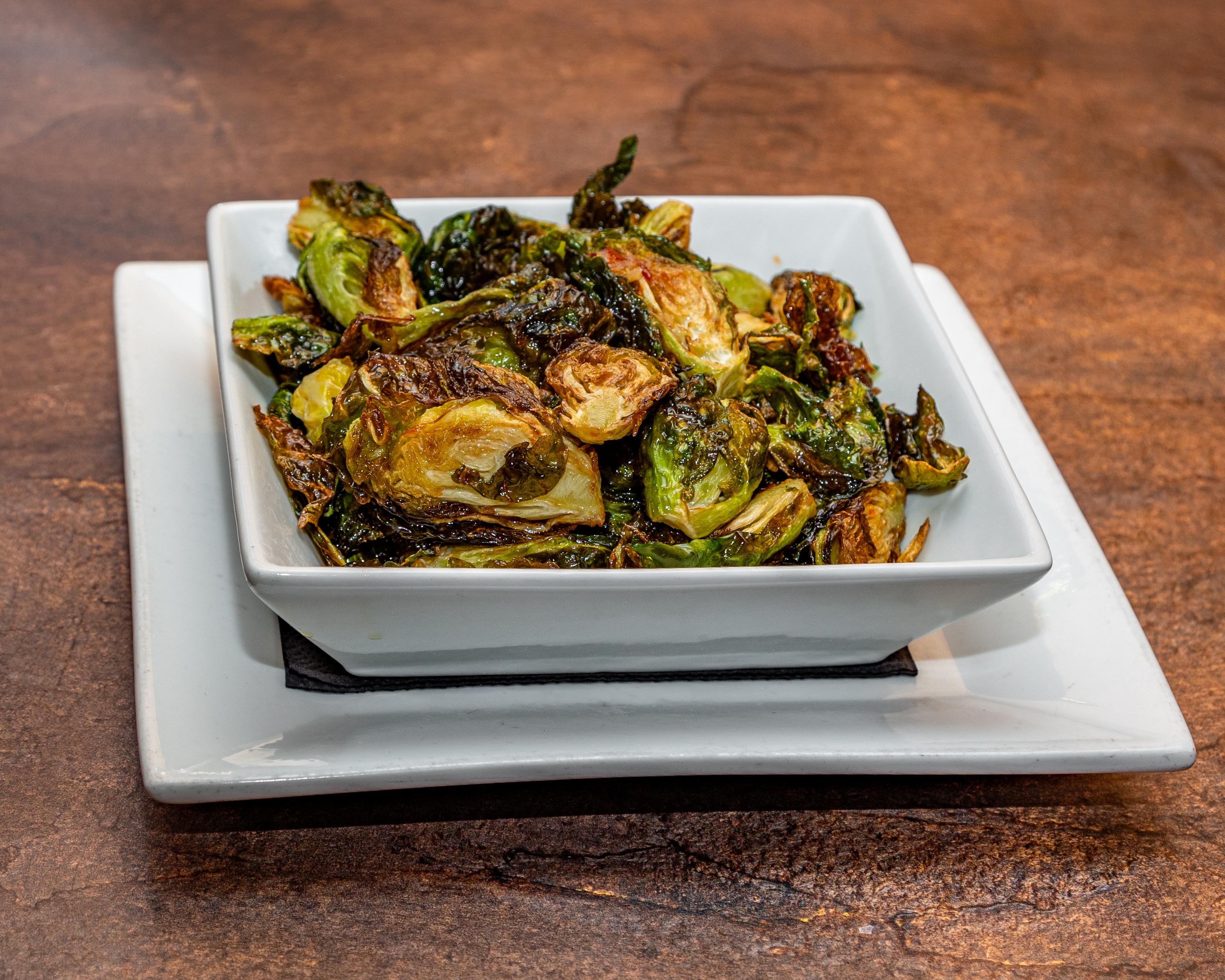 Crispy Brussels Sprouts.