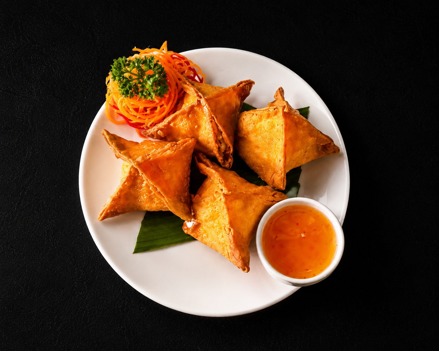 Crab Rangoon.