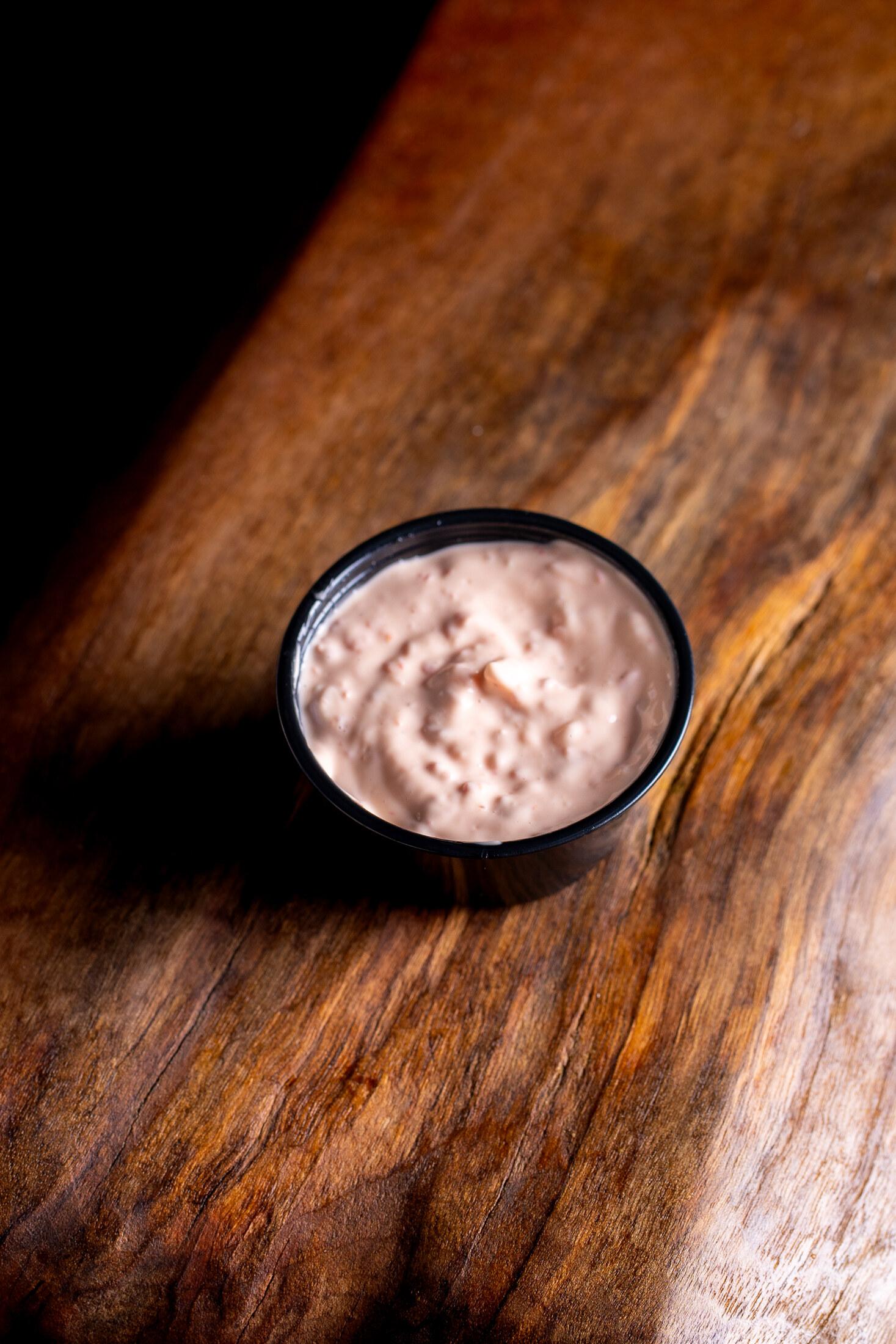 2 oz Red Pepper Mayo.