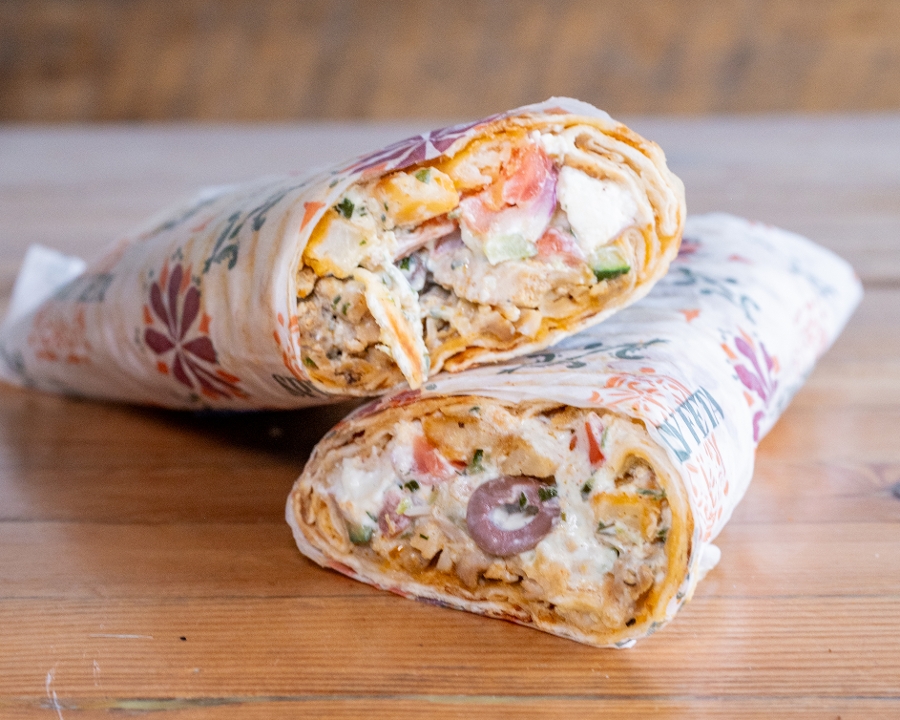 Greek Döner Wrap.