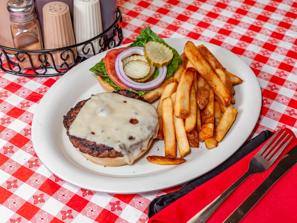 Swiss Burger.