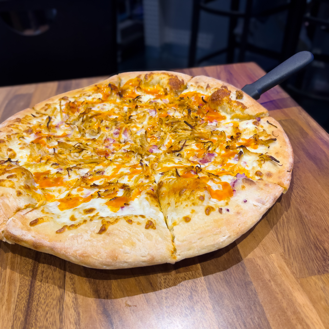 Buffalo Chicken Pizza.