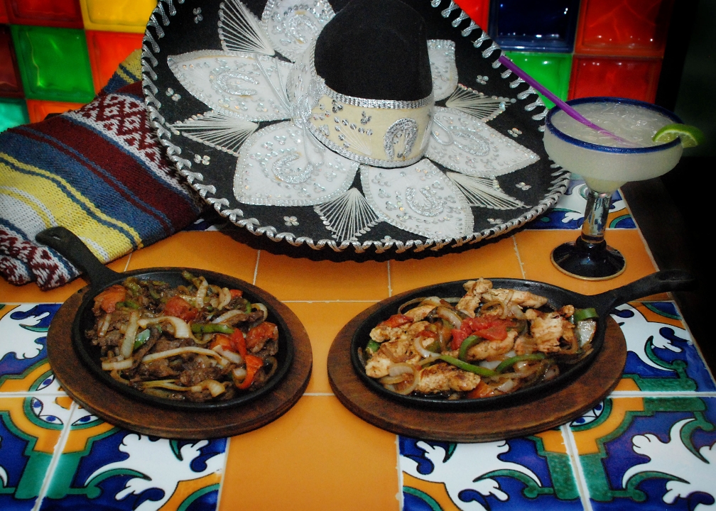 FAJITAS FOR TWO.