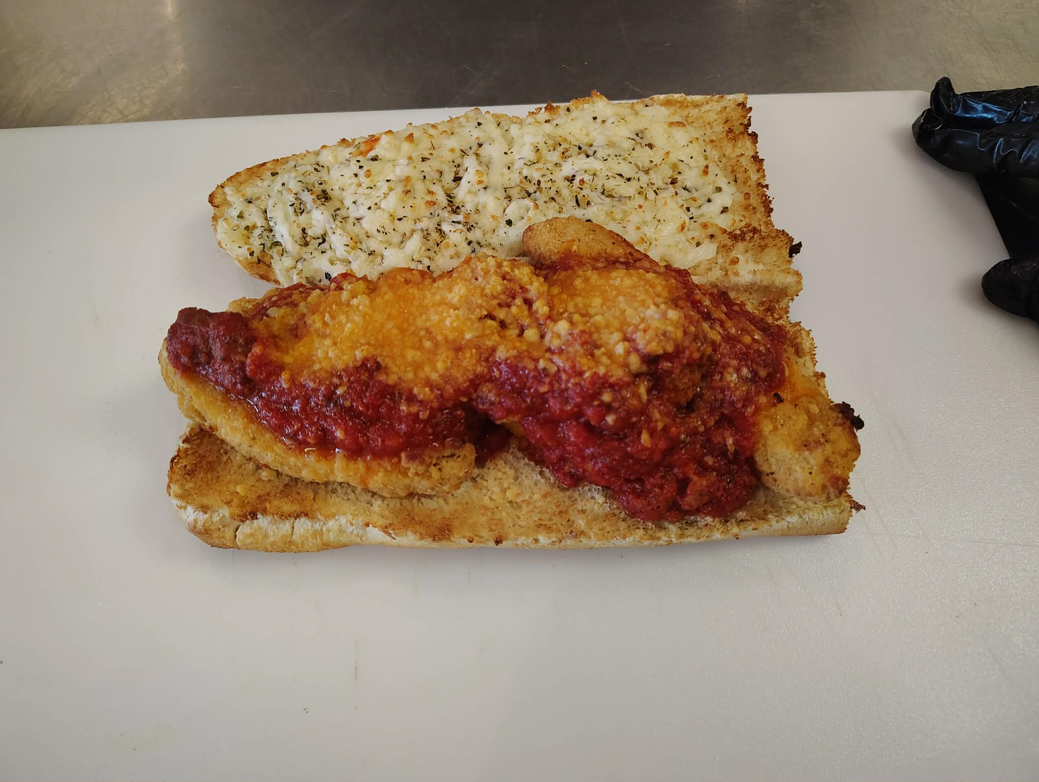 Chicken Parmesan Sub.