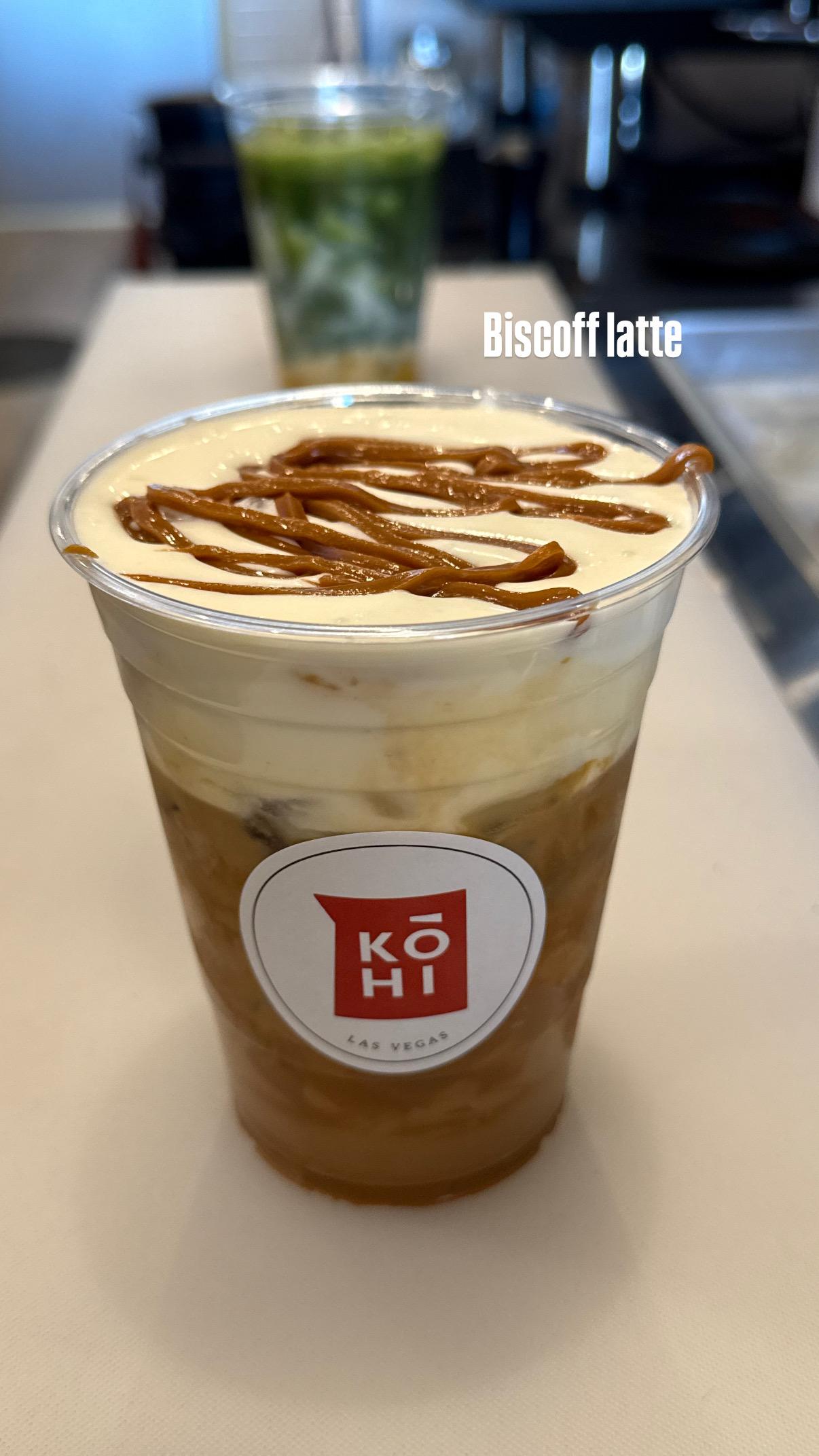 BISCOFF LATTE.