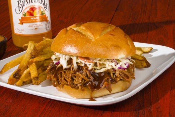 BBQ Pork Sanger.