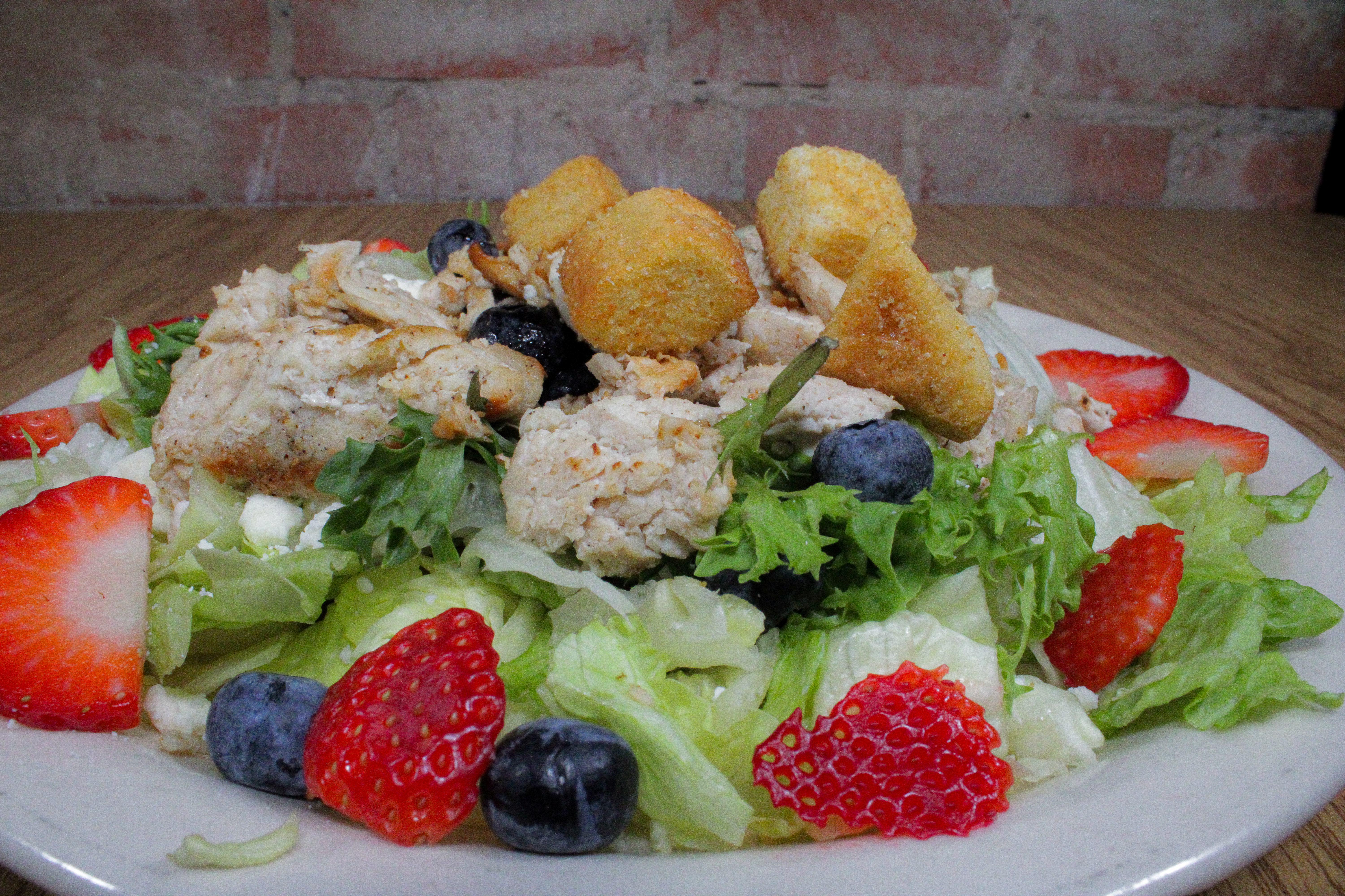 Greek Berry Salad.