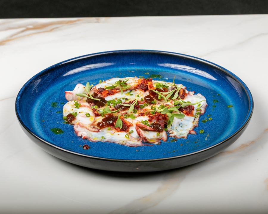 Octopus Carpaccio.