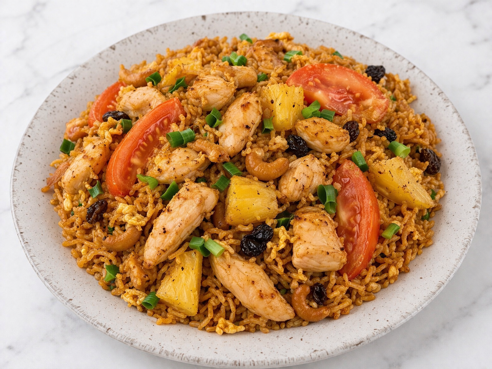 Pineapple Fried Rice.