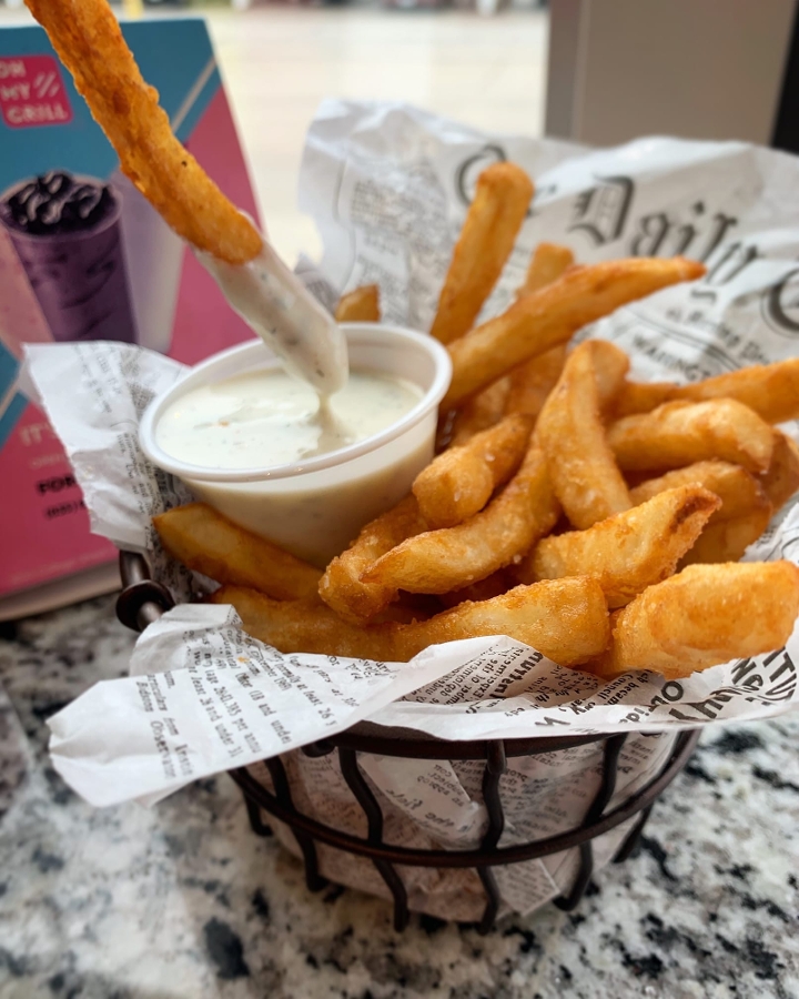Double-Battered Fries.